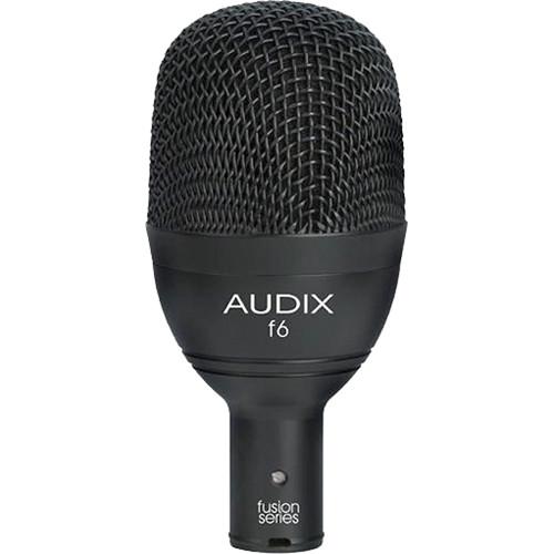 Audix f6 Fusion Series Hypercardioid Low-Frequency Instrument F6, Audix, f6, Fusion, Series, Hypercardioid, Low-Frequency, Instrument, F6