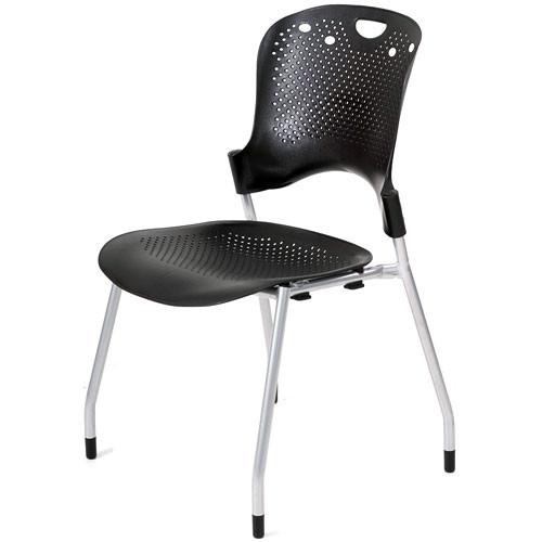 Balt Circulation Stack Chair (Black) (4/Carton) 34554