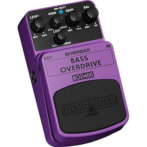 Behringer BOD400 Bass Overdrive Stompbox Effect Pedal BOD400