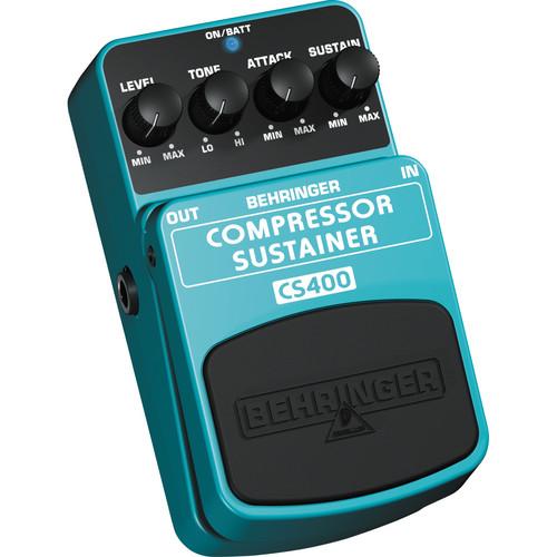 Behringer CS400 Compressor Sustain Guitar Pedal CS400