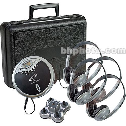 Califone CD102-PLC 4-Person Portable CD Player Kit CD102-PLC