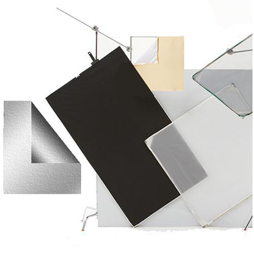 Chimera Panel Fabric ONLY for Aluminum Frame, Silver/Black 5146