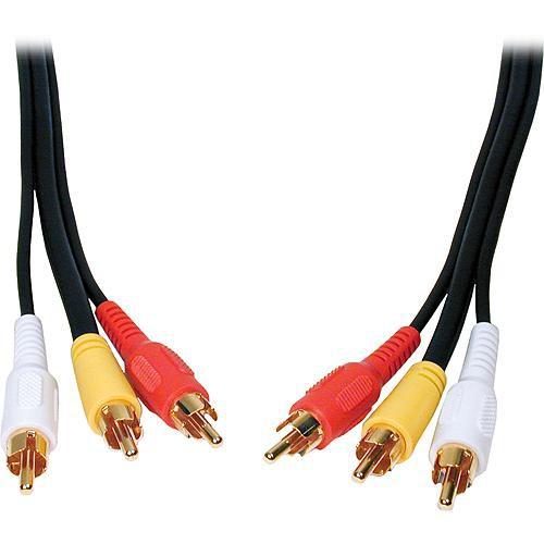 Comprehensive 3RCA-3RCA-15ST 3-RCA Male to 3-RCA 3RCA-3RCA-15ST