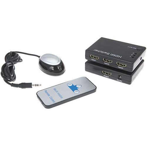 Comprehensive CSW-HD301C 3x1 HDMI Switcher with IR CSW-HD301C