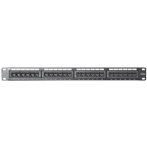 Comprehensive PP24P5E 24-Port CAT-5E Patch Panel PP24P5E