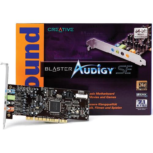 Creative Labs Soundblaster Audigy SE 4L PCI Sound 70SB057000001, Creative, Labs, Soundblaster, Audigy, SE, 4L, PCI, Sound, 70SB057000001
