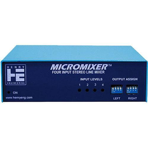 Henry Engineering  MicroMixer Audio Mixer MX, Henry, Engineering, MicroMixer, Audio, Mixer, MX, Video