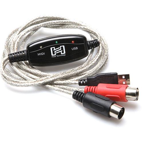 Hosa Technology Tracklink MIDI to USB Interface (6 ft) USM-422