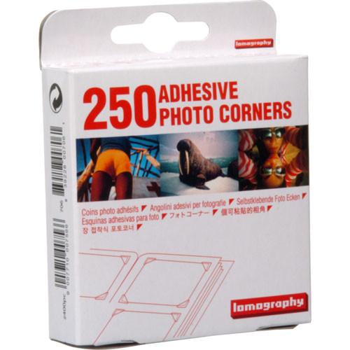 Lomography Adhesive Photo Corners (250 Pack) Z400PC, Lomography, Adhesive, Corners, 250, Pack, Z400PC,