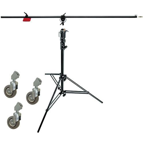 Manfrotto 085BS Heavy Duty Boom and Stand (Black) 085BS, Manfrotto, 085BS, Heavy, Duty, Boom, Stand, Black, 085BS,