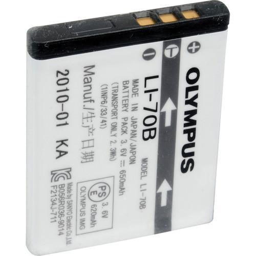 Olympus LI-70B Rechargeable Lithium-Ion Battery (650mAh) 202415