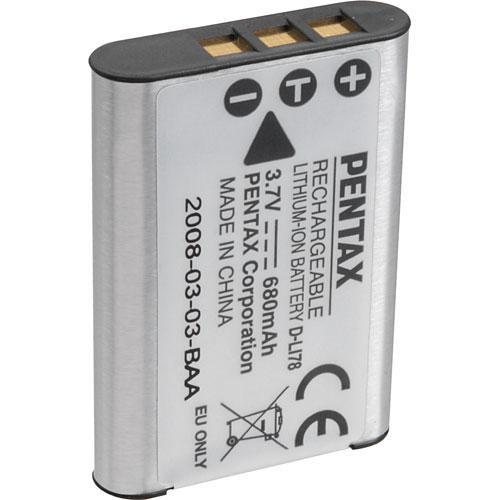Pentax D-LI78 Rechargeable Lithium-Ion Battery 39741, Pentax, D-LI78, Rechargeable, Lithium-Ion, Battery, 39741,
