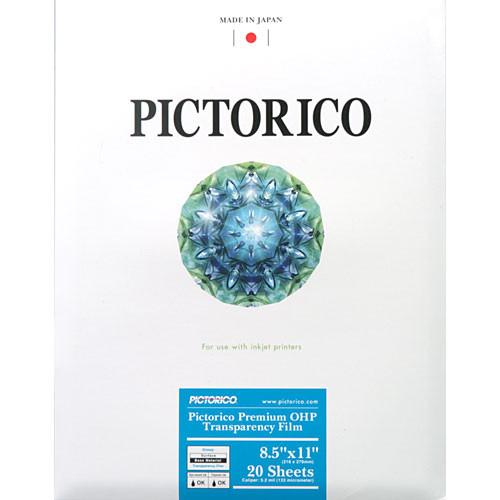 Pictorico TPU-100 Premium OHP Transparency Film PICT35009, Pictorico, TPU-100, Premium, OHP, Transparency, Film, PICT35009,