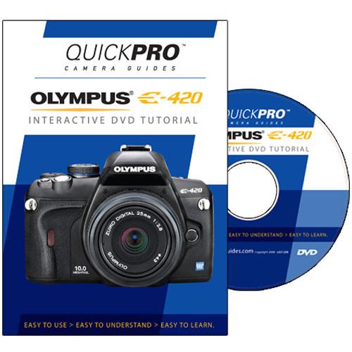 QuickPro DVD: Olympus E-420 Digital SLR Camera 1215