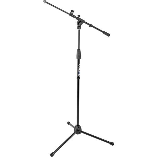 QuikLok A-346 Tripod-Style Mic Stand with Telescopic A-346BKAM