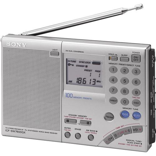 Sony ICF-SW7600GR FM Stereo World Band Receiver Radio, Sony, ICF-SW7600GR, FM, Stereo, World, Band, Receiver, Radio