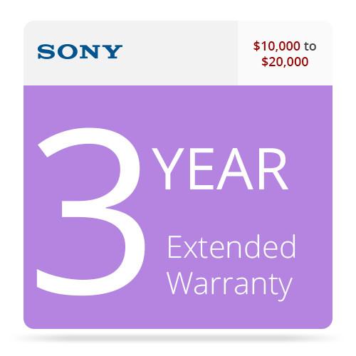 Sony SPSDVR20RSEW3 3-Year Extended Warranty SPSDVR20RSEW3