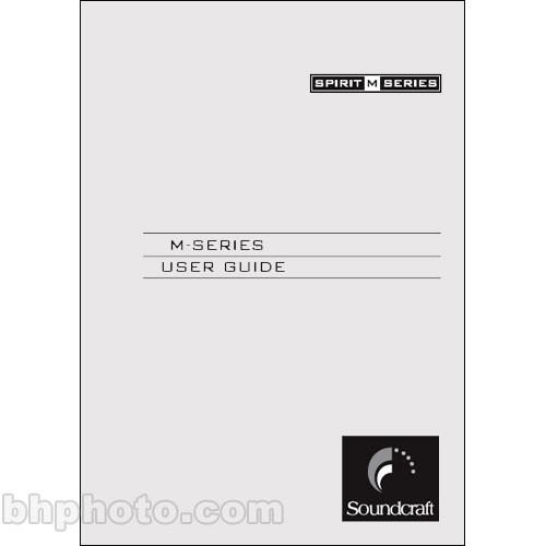 Soundcraft  User Guide ZM0252