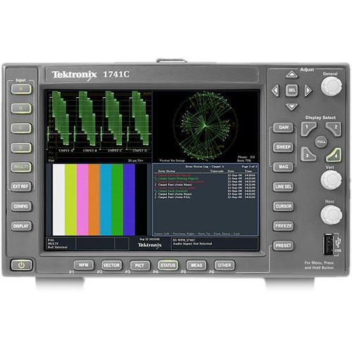 Tektronix 1741C Analog Dual-Standard Waveform Monitor 1741C