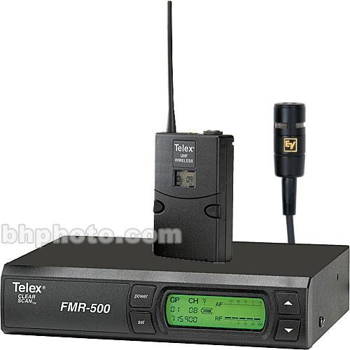 Telex FMR-500 Wireless Lavalier Microphone System F.01U.146.378, Telex, FMR-500, Wireless, Lavalier, Microphone, System, F.01U.146.378