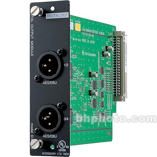 Toa Electronics D-972AE - 4 x Digital Output Module D-972AE