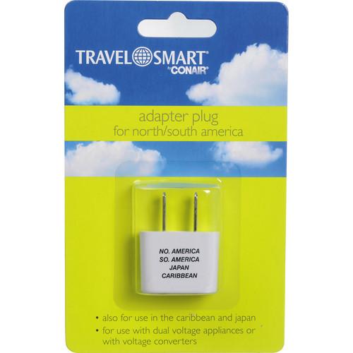 Travel Smart by Conair Adapter Plug For North / South NW3C, Travel, Smart, by, Conair, Adapter, Plug, For, North, /, South, NW3C,
