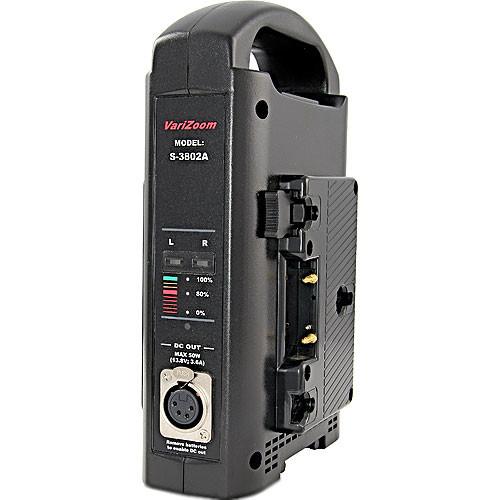 VariZoom S-3802A Battery Charger with 4-Pin XLR Output S-3802A