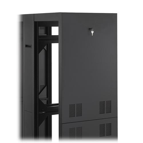 Winsted Pair of Locking Side Panels, No Vents (Black) 90146, Winsted, Pair, of, Locking, Side, Panels, No, Vents, Black, 90146,