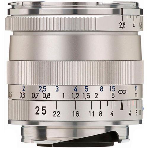 Zeiss  25mm f/2.8 ZM Lens - Silver 1365-652, Zeiss, 25mm, f/2.8, ZM, Lens, Silver, 1365-652, Video