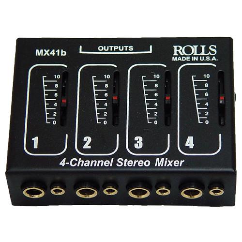 AmpliVox Sound Systems S1350 4-Channel Microphone Mixer S1350, AmpliVox, Sound, Systems, S1350, 4-Channel, Microphone, Mixer, S1350