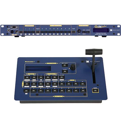 Analog Way Octo Value Switcher with RKD500-T Remote P1-OXE831, Analog, Way, Octo, Value, Switcher, with, RKD500-T, Remote, P1-OXE831