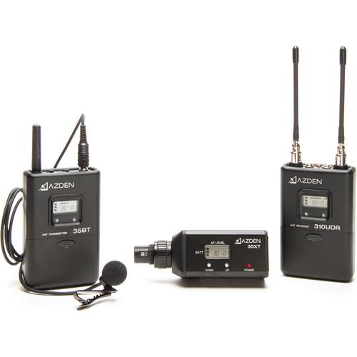 Azden 310LX UHF On-Camera Bodypack & Plug-In System 310LX