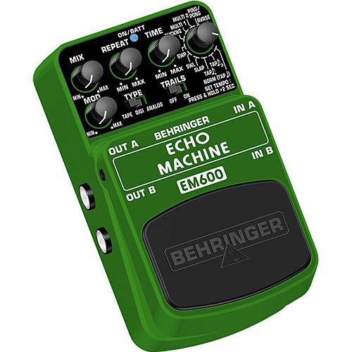 Behringer EM600 Ultimate Echo Modeling Effects Pedal EM600, Behringer, EM600, Ultimate, Echo, Modeling, Effects, Pedal, EM600,