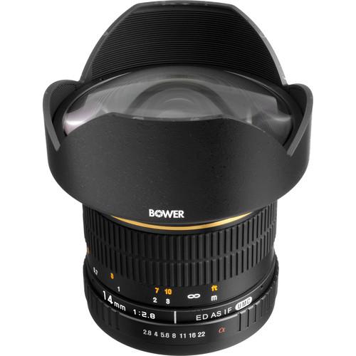 Bower 14mm f/2.8 Ultra Wide Angle Manual Focus Lens SLY14MMF2.8S