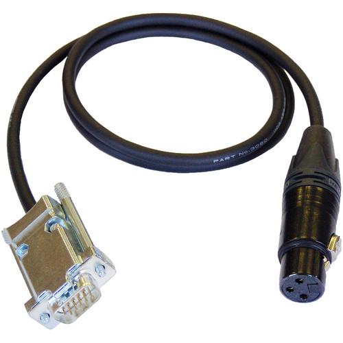 Cable Techniques CT-DE15/1 3-Pin XLR-F to DE-15 CT-DE15/1