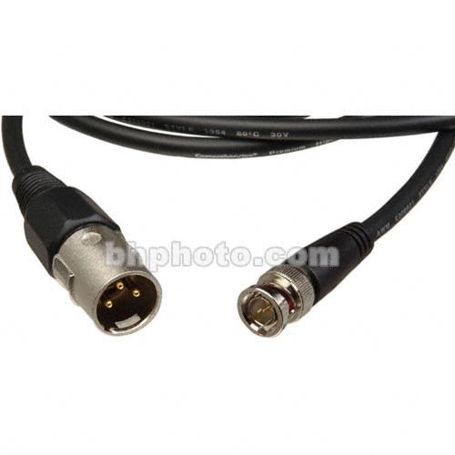 Comprehensive XLR Male to BNC Timecode Cable (10ft) XLRP-BP-10B