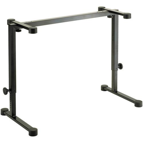 K&M 18810 Omega Table-Style Keyboard Stand (Black) 18810-000-55