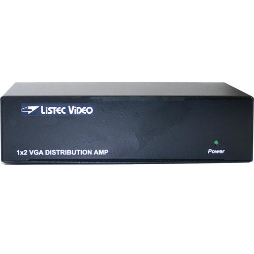 Listec Teleprompters VGA Distribution Amplifier B-1802-VGA 2, Listec, Teleprompters, VGA, Distribution, Amplifier, B-1802-VGA, 2,