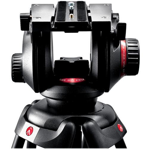 Manfrotto Manfrotto 504HD Video Fluid Head w/ 536 4-Section