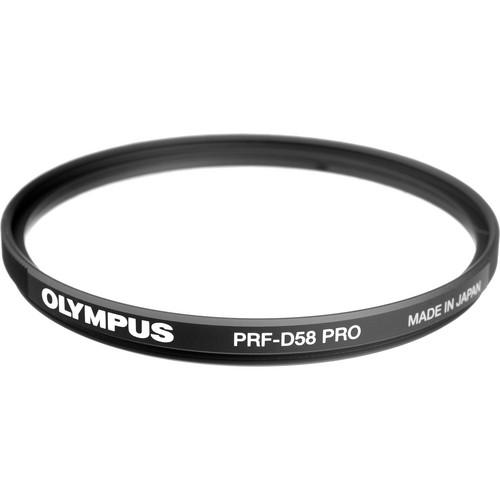 Olympus 58mm PRF-D58 PRO Clear Protective Filter 260296, Olympus, 58mm, PRF-D58, PRO, Clear, Protective, Filter, 260296,