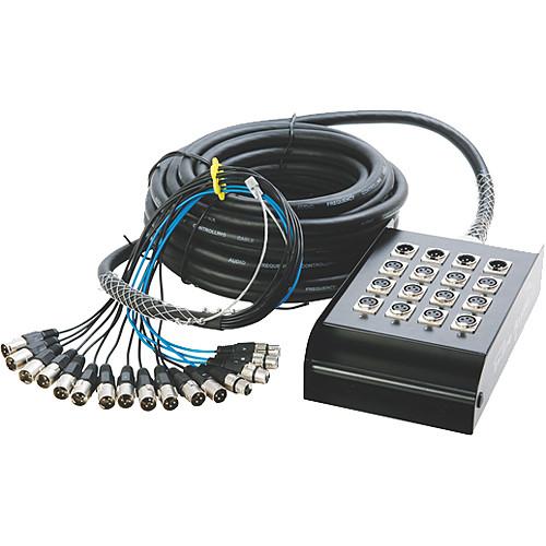 On-Stage SNK12450 In-Line Audio Series Snake (50ft) SNK12450