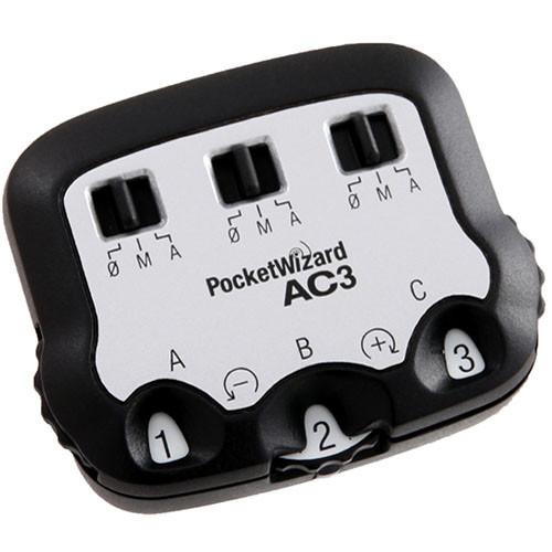 PocketWizard AC3 ZoneController for Canon DSLR PW-AC3-C, PocketWizard, AC3, ZoneController, Canon, DSLR, PW-AC3-C,