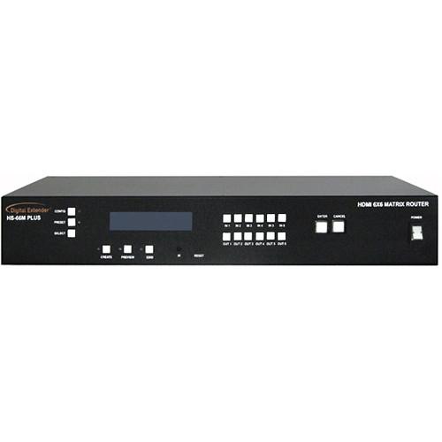 RTcom USA HS-66M PLUS HDMI Matrix Router HS-66M PLUS