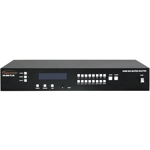 RTcom USA HS-88M PLUS HDMI Matrix Router HS-88M PLUS, RTcom, USA, HS-88M, PLUS, HDMI, Matrix, Router, HS-88M, PLUS,