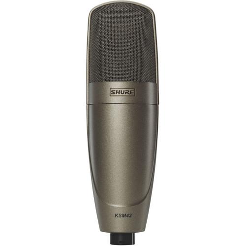 Shure KSM42/SG Side-Address Condenser Vocal Microphone KSM42/SG, Shure, KSM42/SG, Side-Address, Condenser, Vocal, Microphone, KSM42/SG