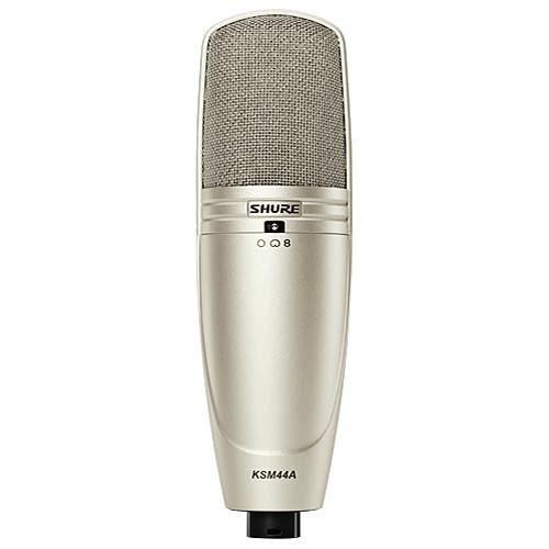 Shure KSM44A/SL Side-Address Condenser Vocal Microphone, Shure, KSM44A/SL, Side-Address, Condenser, Vocal, Microphone