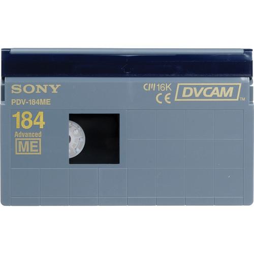 Sony PDV-184ME/2 DVCAM Videocassette (Standard) PDV184ME/2, Sony, PDV-184ME/2, DVCAM, Videocassette, Standard, PDV184ME/2,