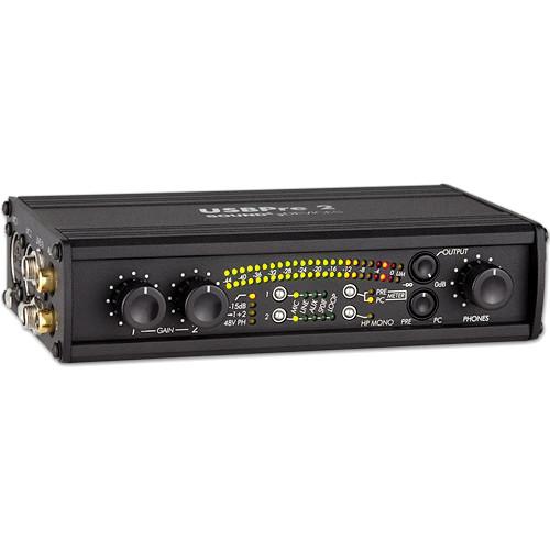 Sound Devices USBPre 2 - Microphone Interface USBPRE 2, Sound, Devices, USBPre, 2, Microphone, Interface, USBPRE, 2,