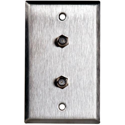 TecNec WPL-1108 Stainless Steel 1-Gang Wall Plate WPL-1108