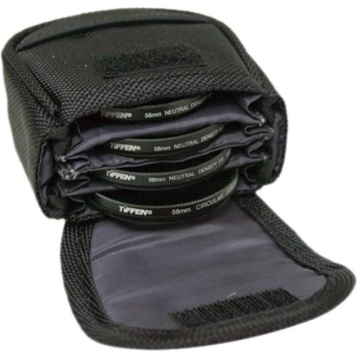 Tiffen Belt Filter Pouch, Small for 4 Filters up to 4BLTPCHSMK